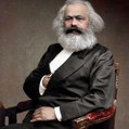 portrait of Karl Marx