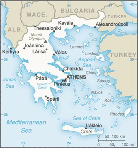 Ancient Greece Map Activity By Kristen Pesci Teachers Pay Teachers