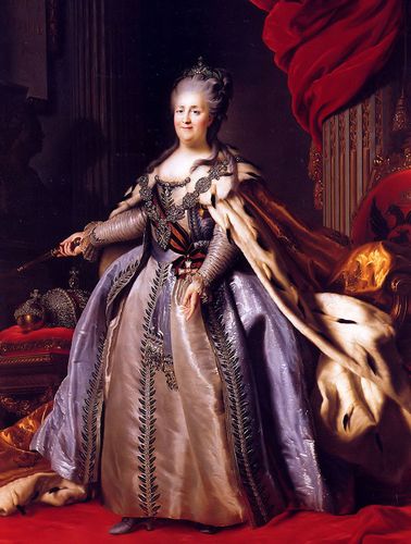 Catherine the Great Painting