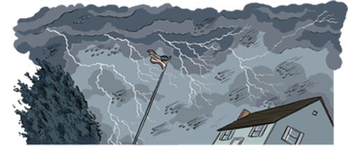 thunderstorm lightning