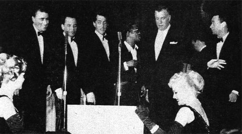 The Rat Pack with Sammy Davis Jr.