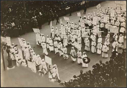 Image result for 1913 suffrage parade in new york