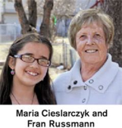 Maria Cieslarczyk girl glasses woman Fran Russman